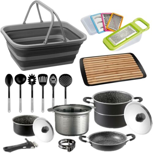 Brunner Haushalts-Starterset - Camping Wagner Edition