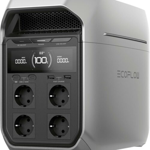 EcoFlow Delta 3 Plus Lithium-Powerstation, 1024Wh