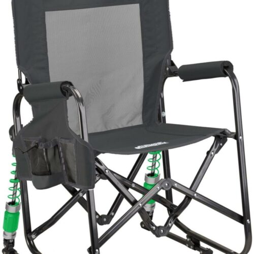 GCI Outdoor Adjustable Rocker Faltstuhl, Dark Charcoal