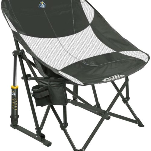 GCI Outdoor Pod Rocker Elite Faltstuhl, Charcoal