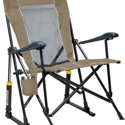 GCI Outdoor RoadTrip Rocker Campingstuhl, Aged Fatigue