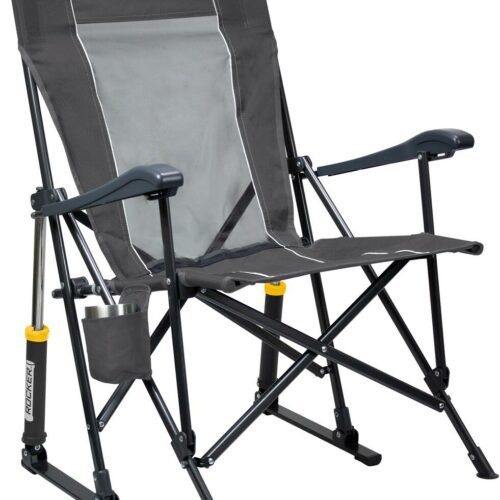 GCI Outdoor RoadTrip Rocker Campingstuhl, Dark Charcoal