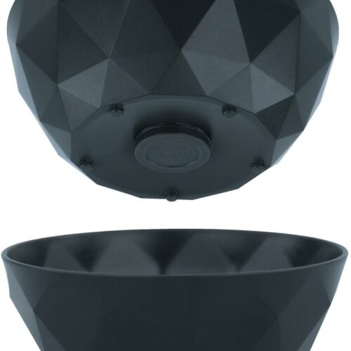 silwy Super-Magnet Schüssel, Kunststoff, 500ml, 2-teilig, grau