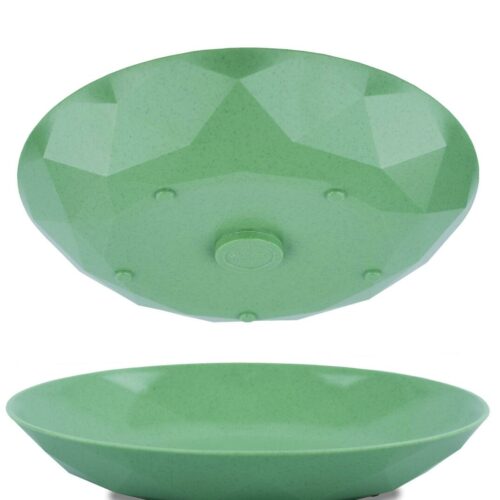 silwy Magnet-Teller, Kunststoff, Ø24cm, 2-teilig, grün