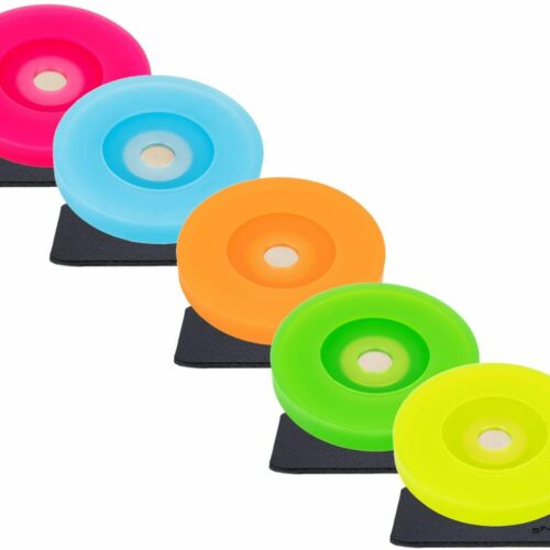 Silwy Überzug für Magnet-Stielgläser, Rainbow, 6er-Set