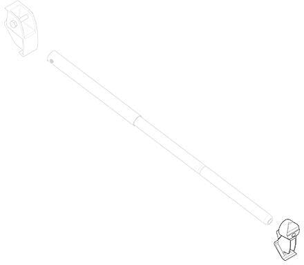 Dometic Spannstangen-Aufnahme Front, Markisenlänge 4-6m