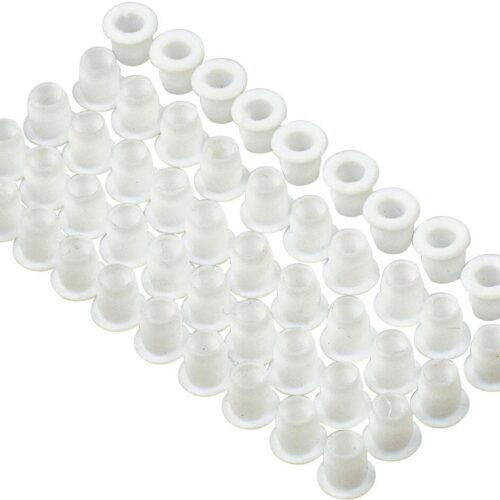 Dometic Kunststoffbuchsen für Gitterroste, weiß, 50er-Pack