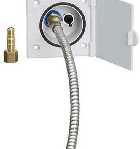 Reich Wassersteckdose mit Brausearmatur, Fiat-bianco