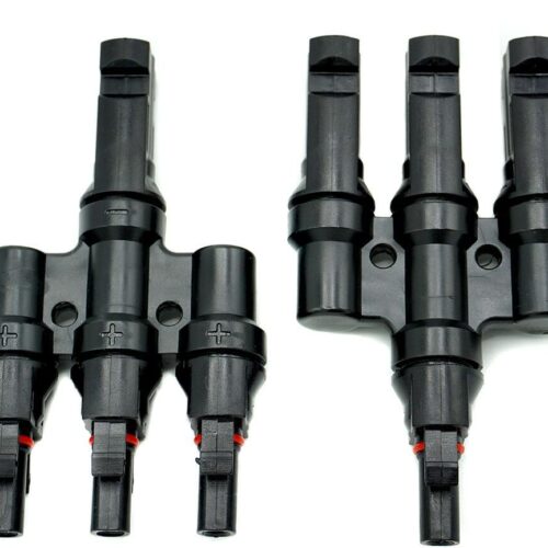 WATTSTUNDE® MC4 T-Stecker Set MC4.3 Adapter