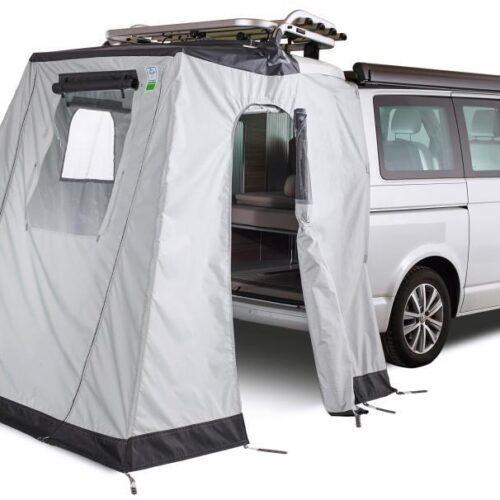 Mayr VanSpace Space Premium Heckzelt für VW T5/T6/T6.1, hellgrau