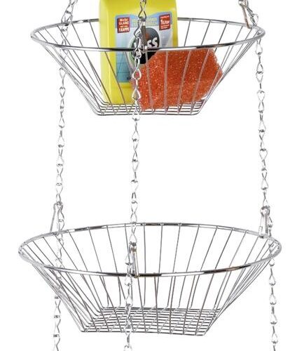 Wenko Trio Küchenampel, silber