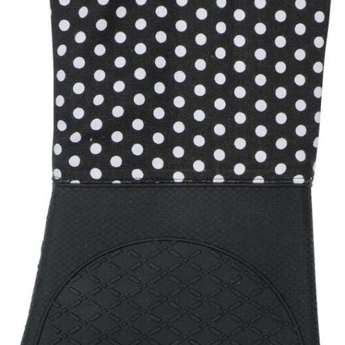 Wenko Topfhandschuhe, Silikon, 1 Paar, schwarz