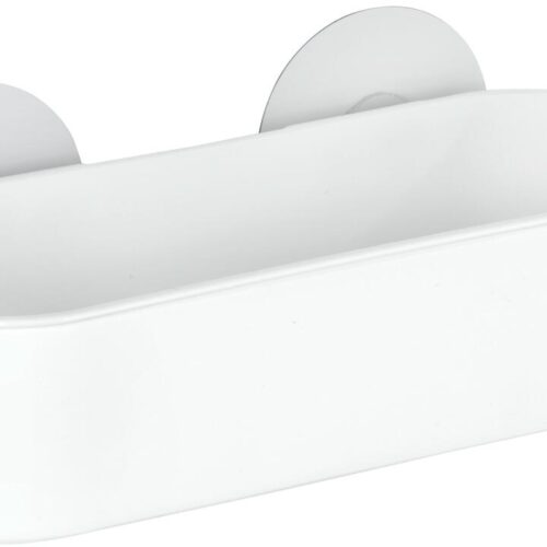 Wenko Static-Loc® Osimo Wandablage, 27x9,5x12cm, weiß