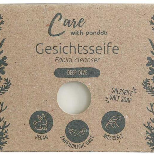 Pandoo Deep Dive Gesichtsseife, 100g