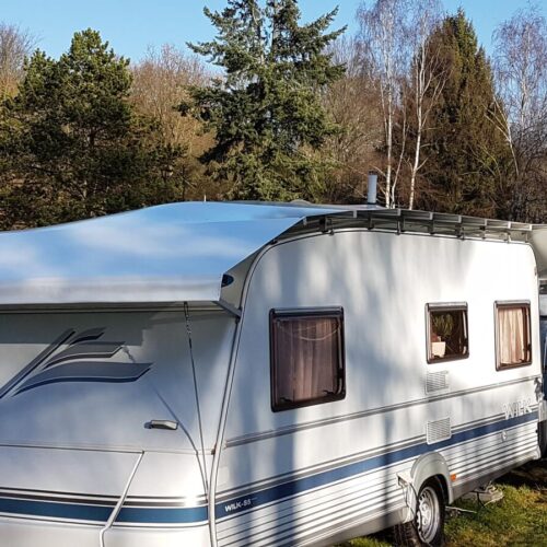 Nellen Wohnwagen Schutzdach Typ 1a, Hobby Landhaus