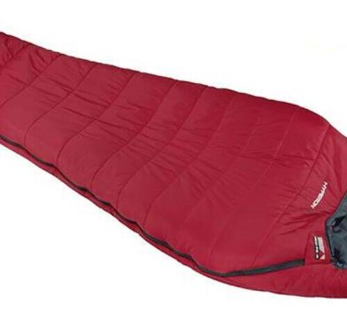 High Peak Hyperion Mumienschlafsack, 210x80cm, rot