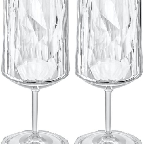 Koziol Club Superglas, No.4 Weinglas, 300ml, 2er Set