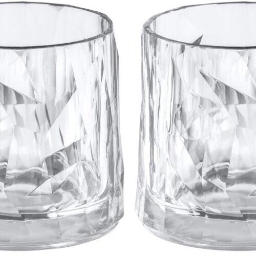 Koziol Club Superglas, No.2 Trinkglas, 250ml, 2er Set