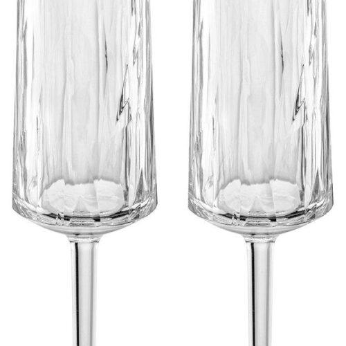 Koziol Club Superglas, No.14 Sektglas, 100ml, 2er Set