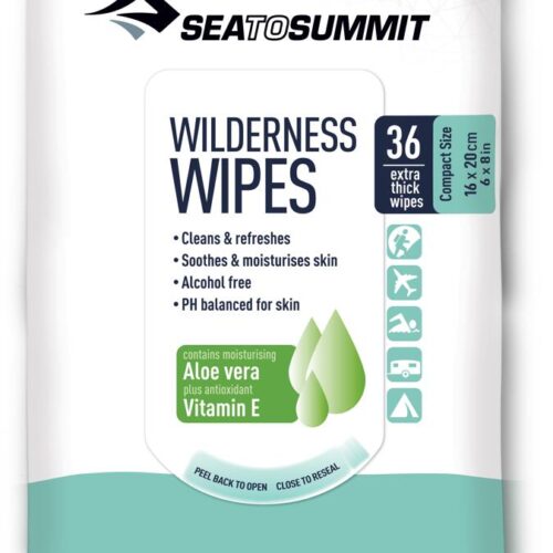 Sea to Summit Wilderness Wipes Compact Wischtücher, 36 Blatt