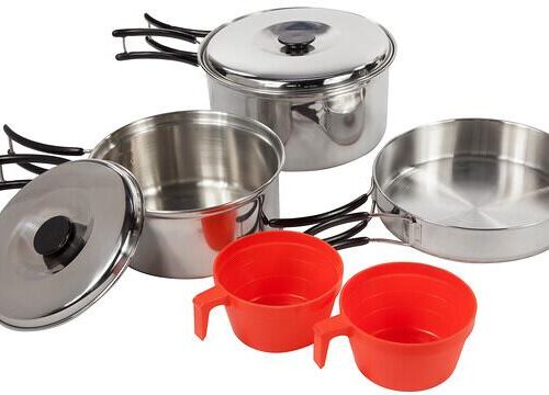 Regatta Compact Kochset, Edelstahl