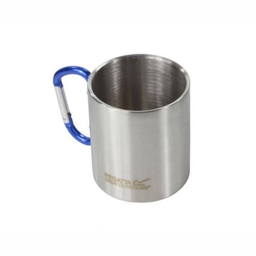 Regatta Tasse mit Karabinergriff, 300ml, Edelstahl