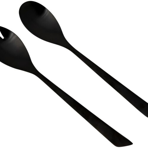 Bo-Camp Fay Salatbesteck, 2-teilig, schwarz
