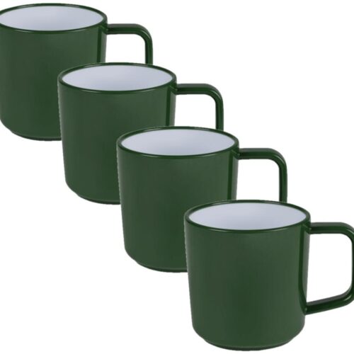 Kampa Becher Set, 4-teilig, grün