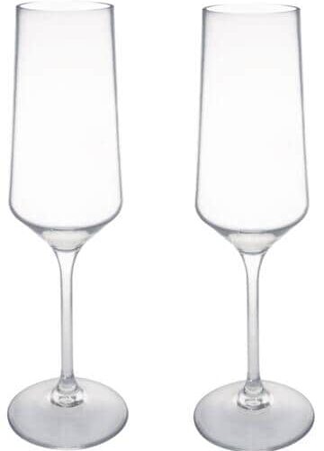 Kampa Soho Champagnerglas, 270ml, 2er Set