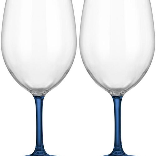 Brunner Nautical Weinglas, 2er Set, 600ml, blau