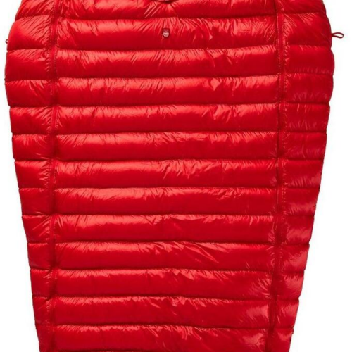 Pajak Quest 4two Mumienschlafsack, 210x135cm, rot