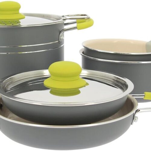 Incasa Easycook Topf- und Pfannenset, 8-teilig