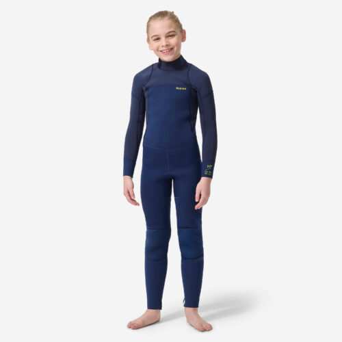 Neoprenanzug Surfen Kinder 3/2 mm blau/schwarz