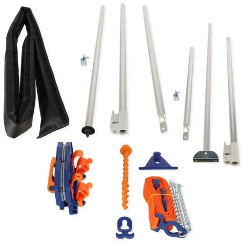 WIGO Ausgleichspolster inkl.Andruckstange / Sturmstange / Markisenklemme, Gr. M 230-249cm