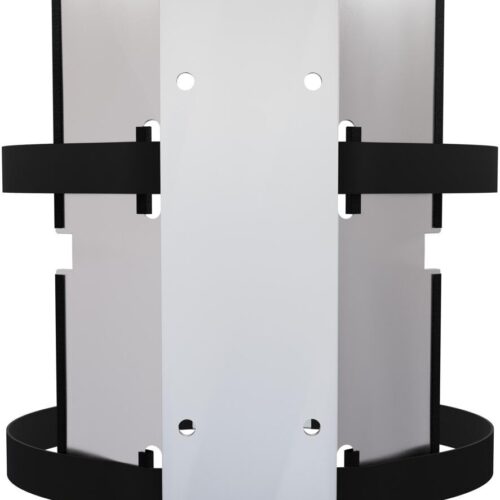 CAMPKO Gasflaschen Halter-Set, Edelstahl