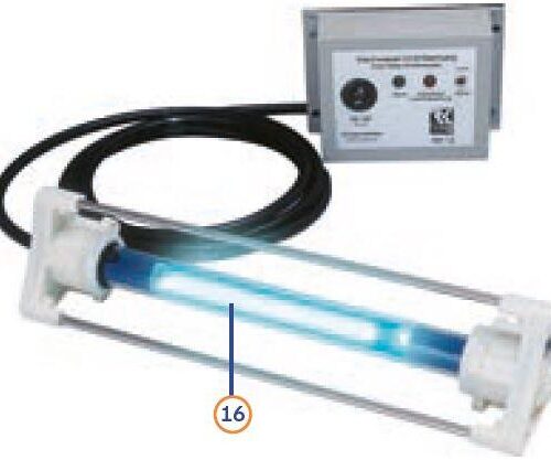 Ersatzstrahler - Reich Ersatzteil Nr. 525-1210 - für UV12 Wasserdesinfektion-Tauchstrahler