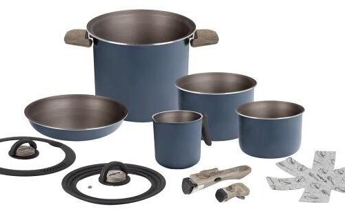 Brunner Torralta Topfset, blau, 7-teilig, Ø20cm