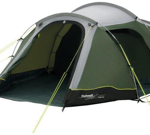 Outwell Earth Plus Tunnelzelt, 4-Personen, 260x420cm, grün
