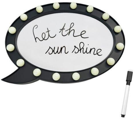 Schreibtafel, 16 LEDs