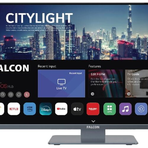 Falcon WebOS SMART Combo Camping TV 24 (60cm), DVD, HD-Ready, BT 5.0 mit 4G Router