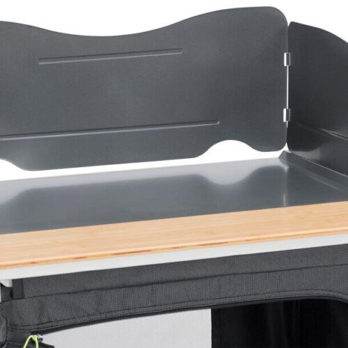 Outwell Hitzeschutzplatte & Windschutz für alle Küchentischplatten, Stahl