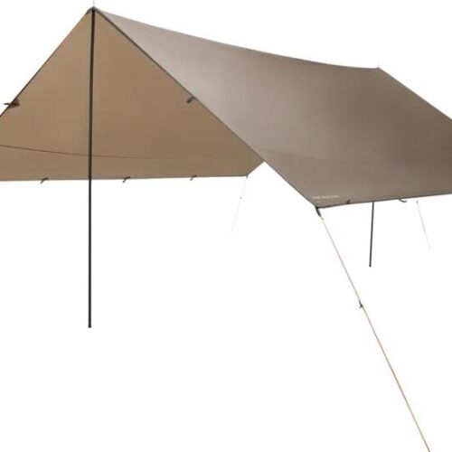 Easy Camp Totak Sonnensegel, 400x400cm, braun