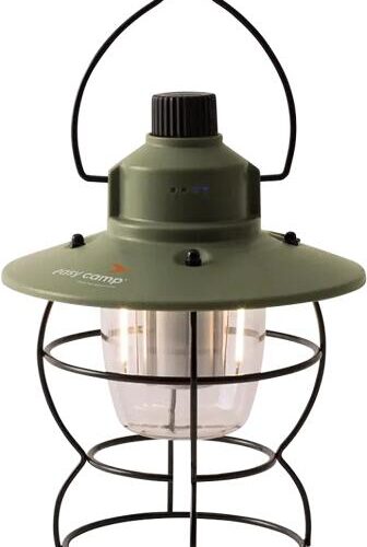 Easy Camp Polar Willow Laterne, wiederaufladbar, grün