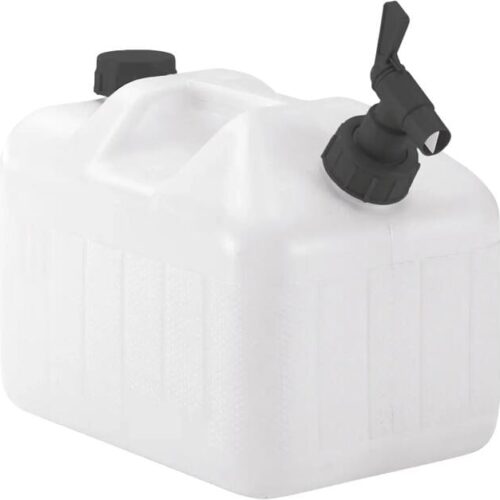 Easy Camp Thymian Wasserkanister, verstellbarer Zapfhahn, 10L, transparent