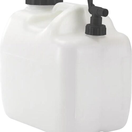 Easy Camp Thymian Wasserkanister, verstellbarer Zapfhahn, 23L, transparent