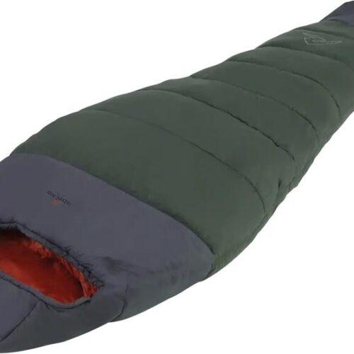 Robens Glacier II -5°C Mumienschlafsack, 220x85x55cm, Reißverschluss links, grün/grau