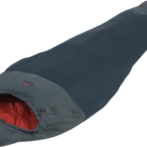 Robens Moraine I +11°C Mumienschlafsack, 220x80x52cm, Zipper links, blau/grau