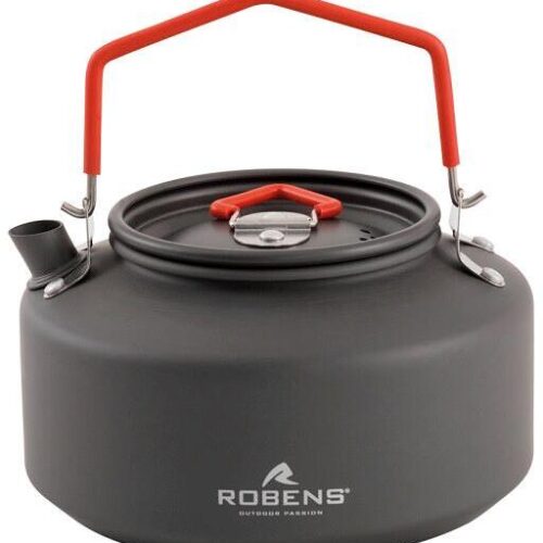 Robens Basecamp Pro Wasserkessel, 1L, Aluminium, schwarz