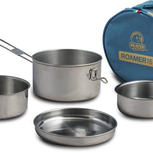 Beaver Brand Roamer Kochset, 5-teilig, Stahl