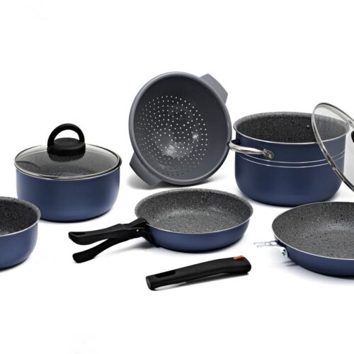 Beaver Brand Flaminia 22 Evo Kochset, 9-teilig, Aluminium